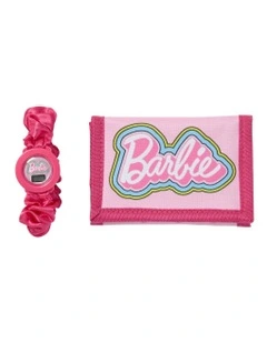 Watch & Wallet Set in Pink