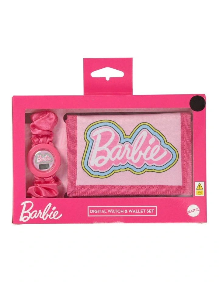 Watch & Wallet Set in Pink image 2