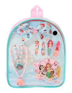 Princess Backpack Set in Multi