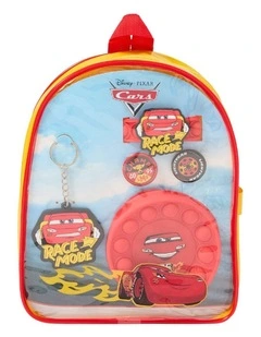 Backpack & Accessories Set in Red