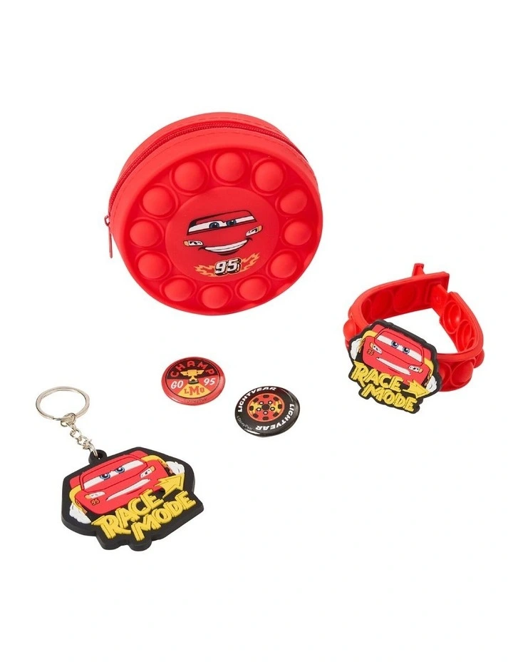 Backpack & Accessories Set in Red image 2