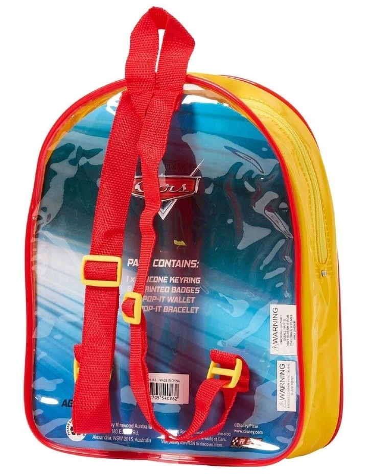 Backpack & Accessories Set in Red image 3