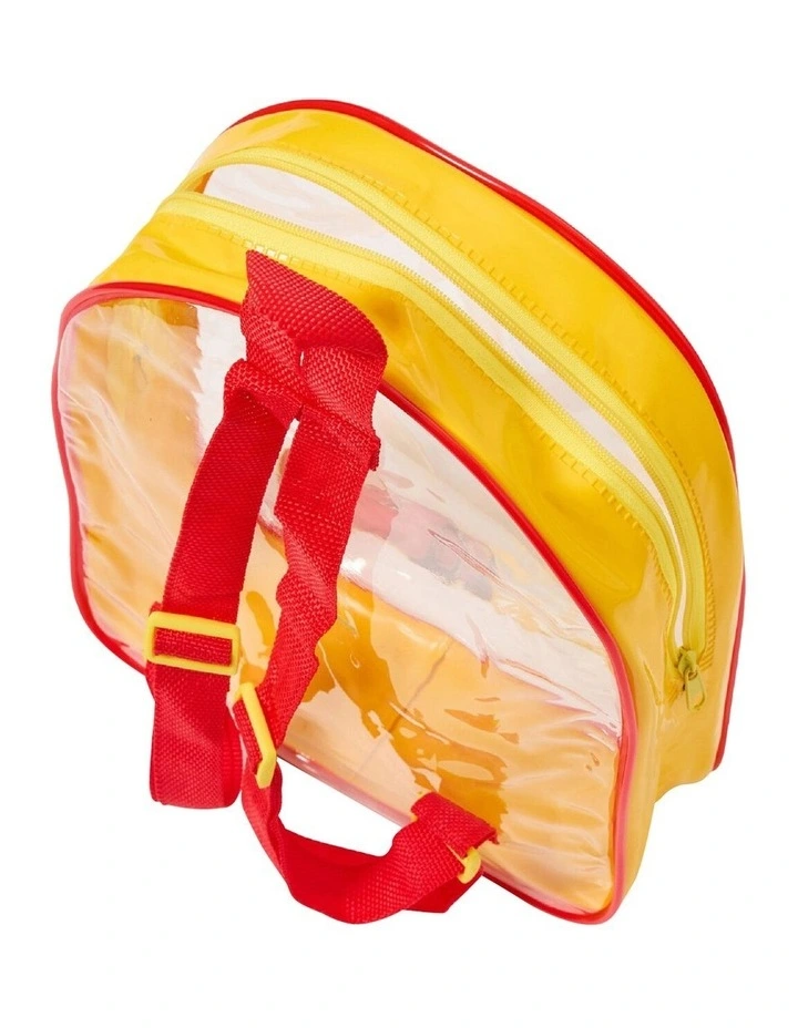 Backpack & Accessories Set in Red image 4