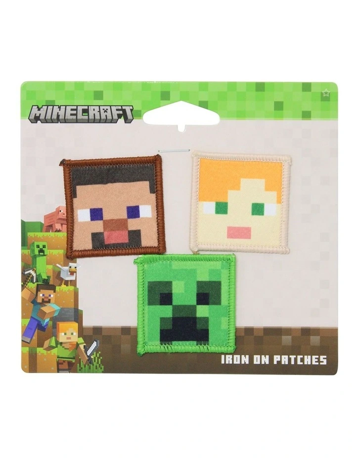 Iron-on Patches Pack Of 3 in Multi image 1