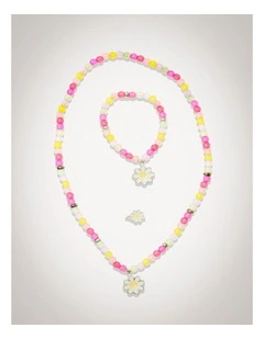 Daisy Jewellery Set in Multi