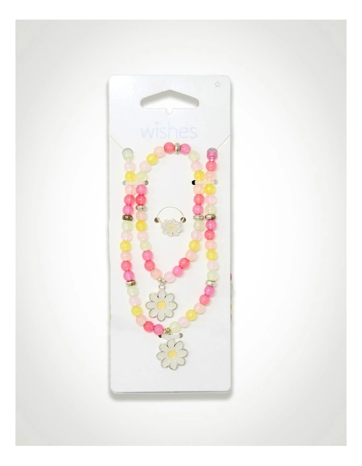 Daisy Jewellery Set in Multi image 2