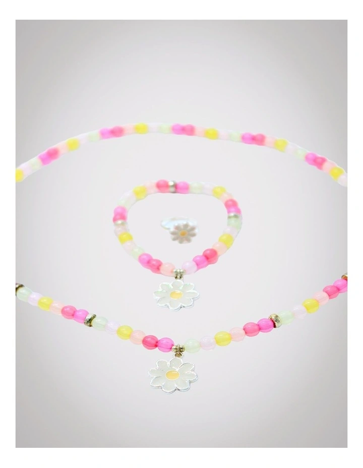 Daisy Jewellery Set in Multi image 3