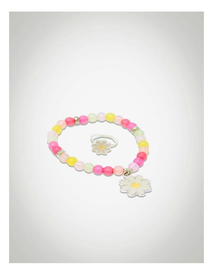 Daisy Jewellery Set in Multi image 4