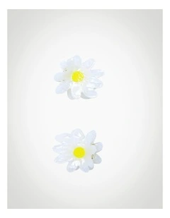 Daisy Hair Claw 2 Pack in Multi