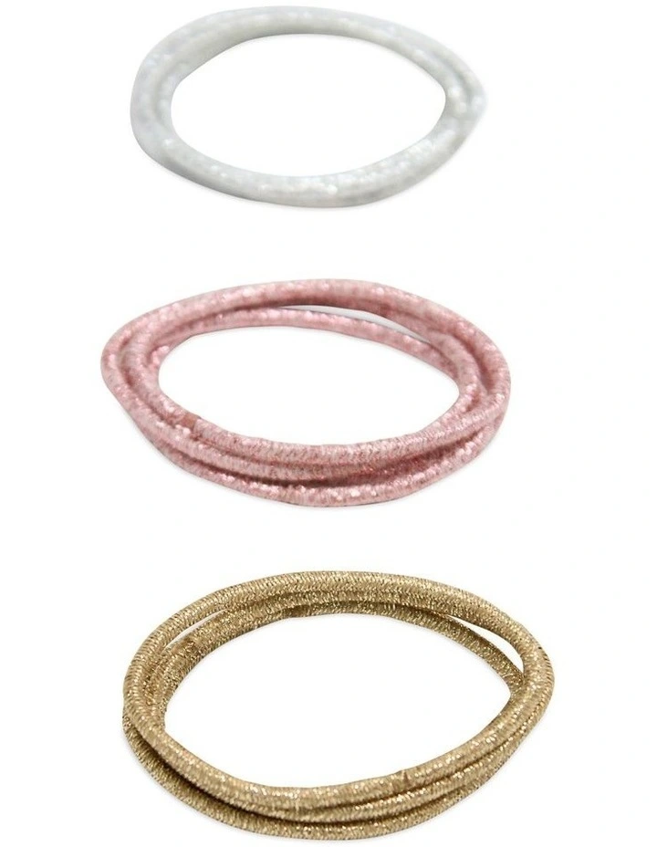 Bow Hairtie & Hairclip Set in Multi image 7