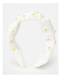 Wishes Daisy Knot Headband