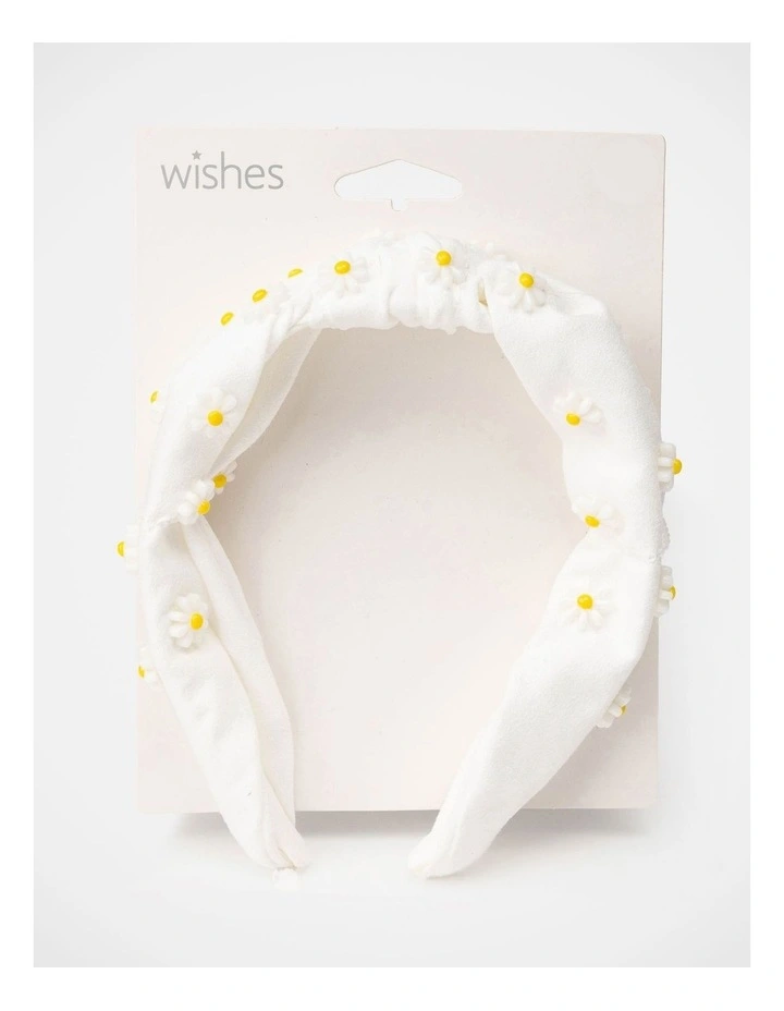 Wishes Daisy Knot Headband image 3