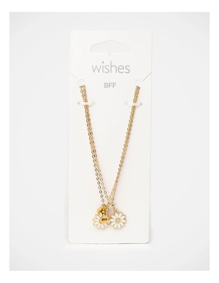 Wishes Best Friends Daisy Necklace Set image 3