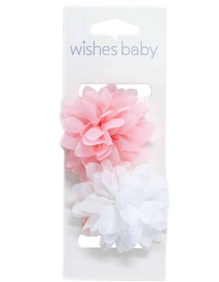 Flower Headband 2 Pack in Multi image 2