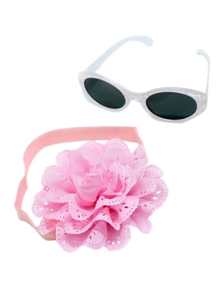 Camelia Headband & Sunglasses in Multi image 1