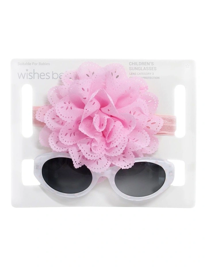 Camelia Headband & Sunglasses in Multi image 2