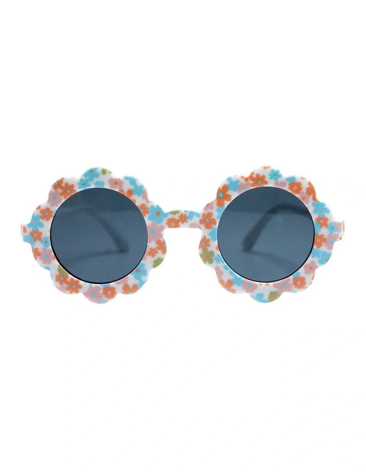 Bow Headband & Floral Sunglasses in Multi image 3