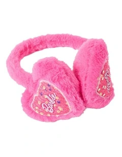Heart Earmuffs in Pink