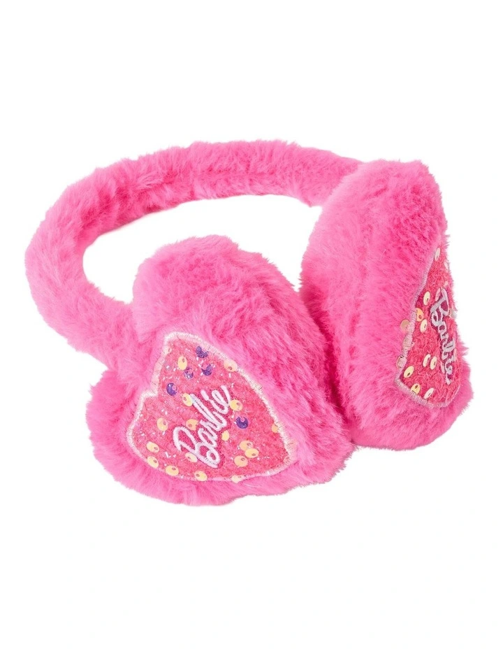 Heart Earmuffs in Pink image 1