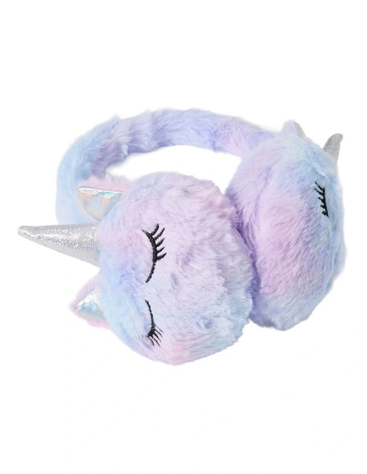 Unicorn Earmuffs in Multi image 1