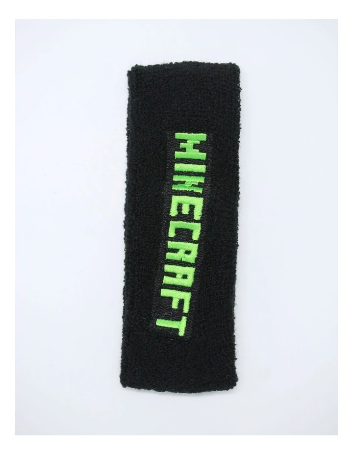 Terry Headband in Black image 3