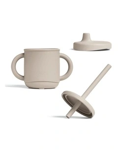 3 In 1 Sippy Cup in Truffle