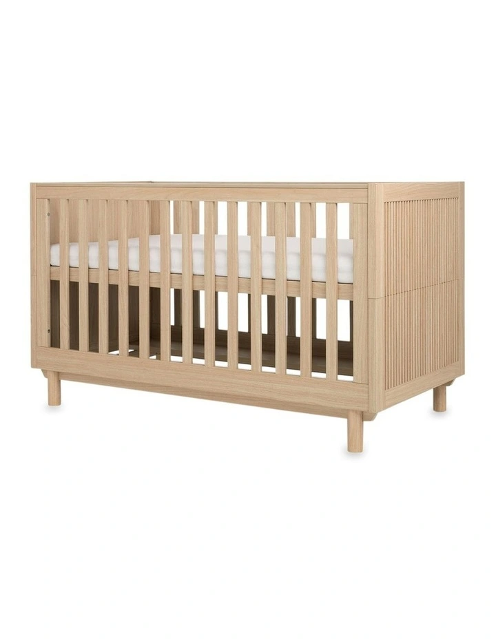 Oska Cot Bed in Beige image 1