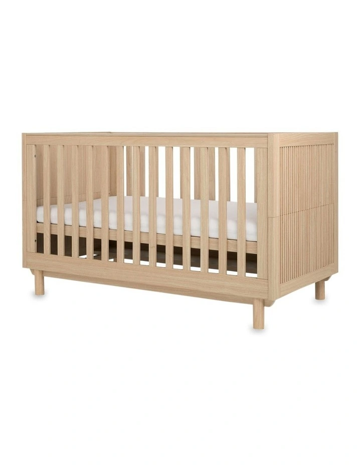 Oska Cot Bed in Beige image 2