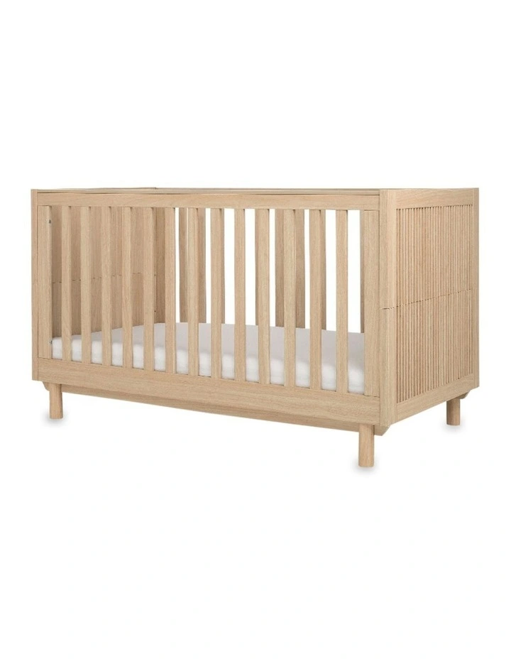 Oska Cot Bed in Beige image 3