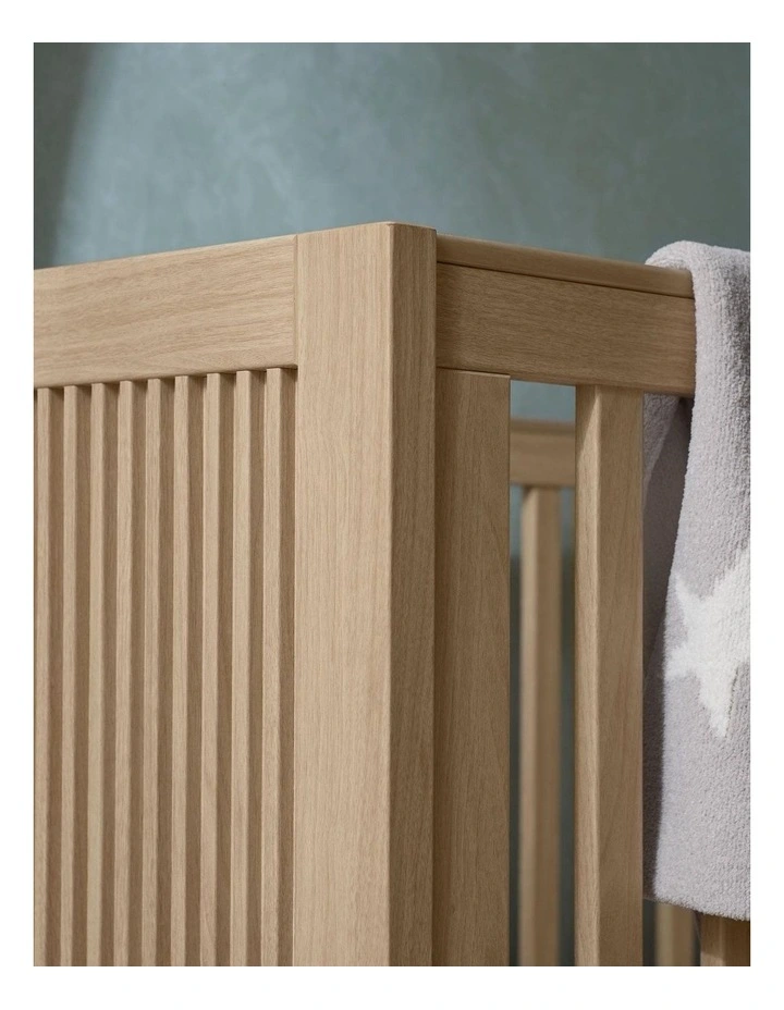 Oska Cot Bed in Beige image 6