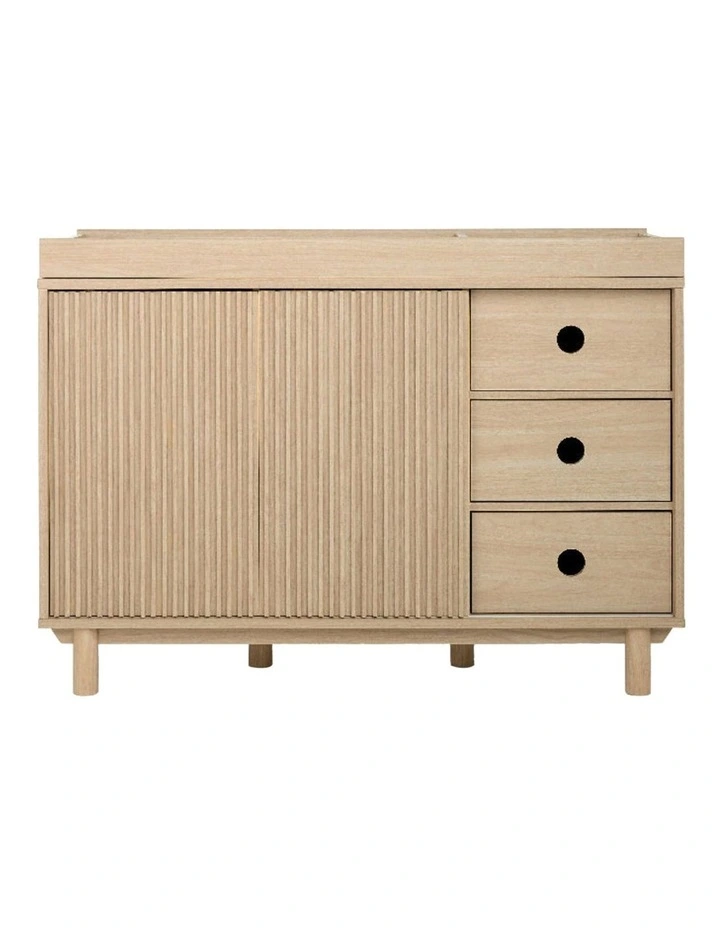Oska Dresser WIDE Changer in Oak image 1