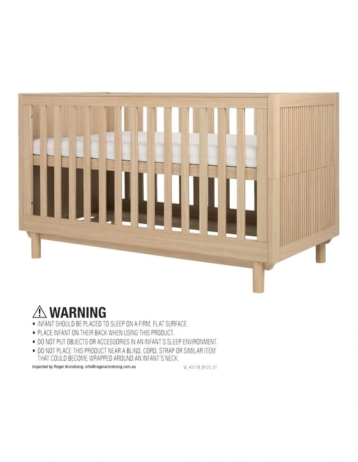 OSKA Cotbed Bundle (4 Pieces) - Oak image 5