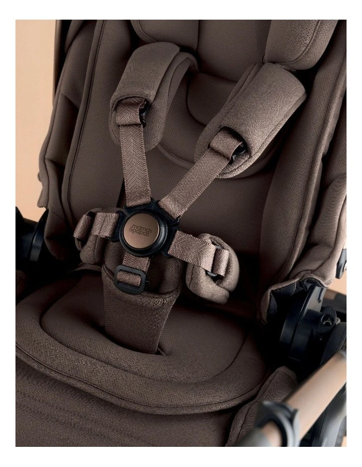 Ocarro2 Frame And Seat Prams Strollers in Brown image 4