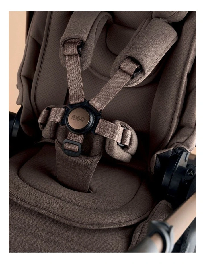 Ocarro2 Frame, Seat And Carrycot Prams Strollers in Crema image 5