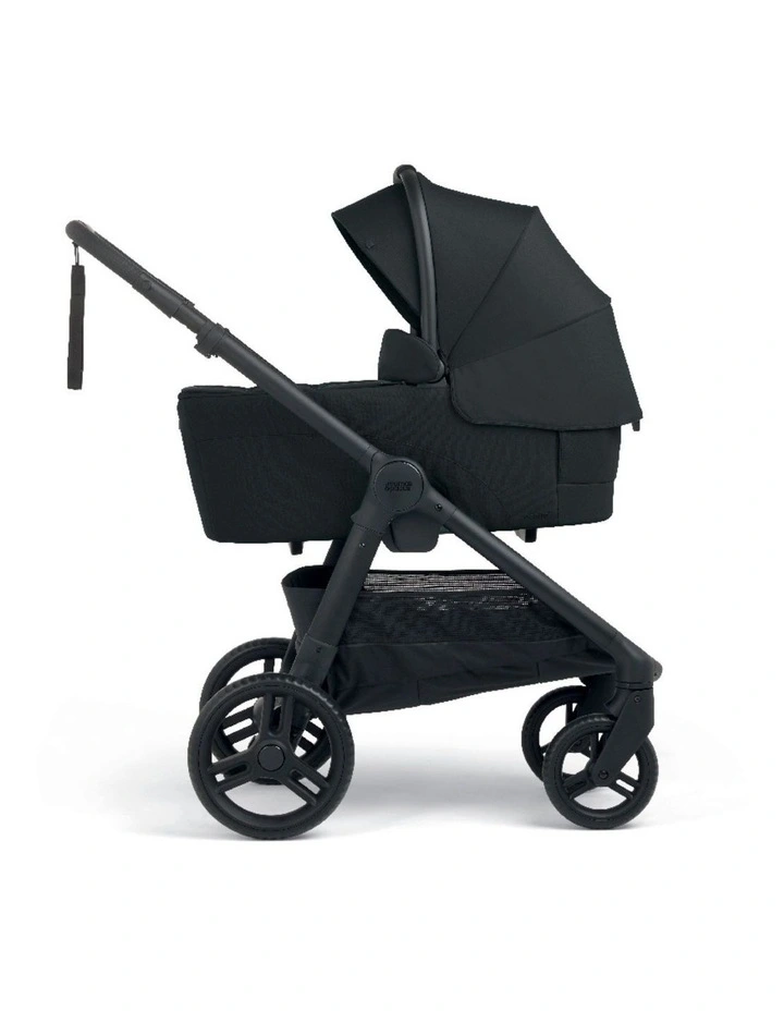 Ocarro2 Frame, Seat And Carrycot Prams Strollers in Eclipse Black image 1