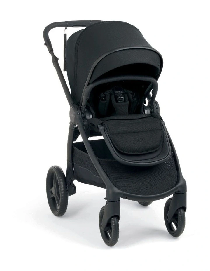 Ocarro2 Frame, Seat And Carrycot Prams Strollers in Eclipse Black image 2