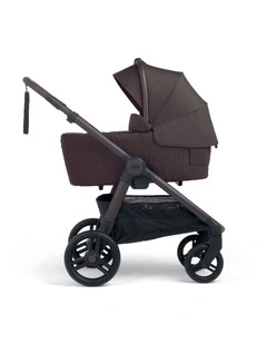 Ocarro2 Frame, Seat and Carrycot Pram Strollers in Americano