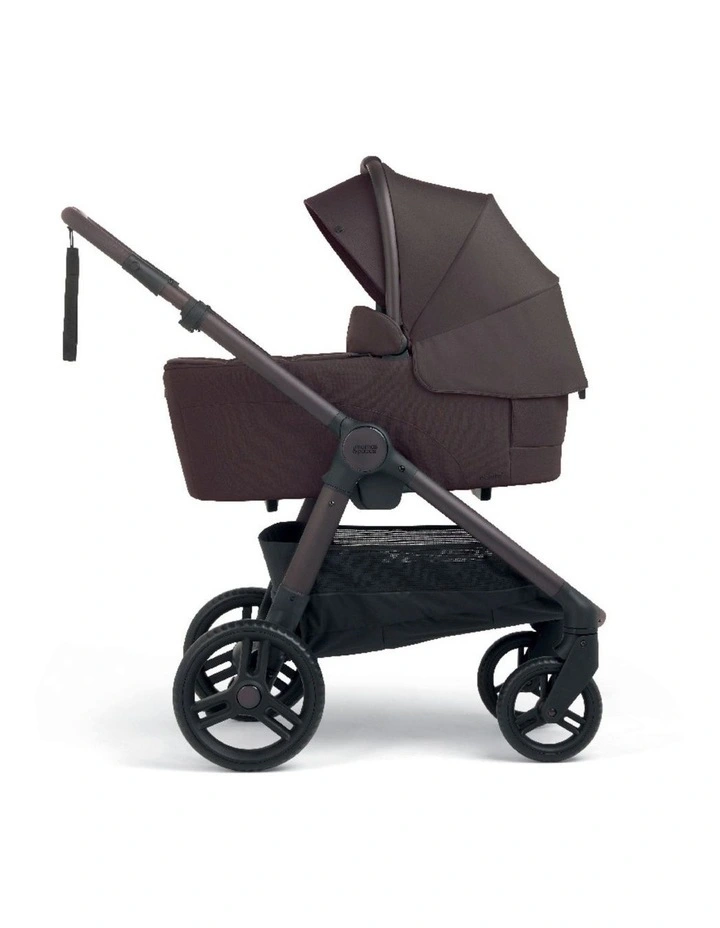 Ocarro2 Frame, Seat and Carrycot Pram Strollers in Americano image 1