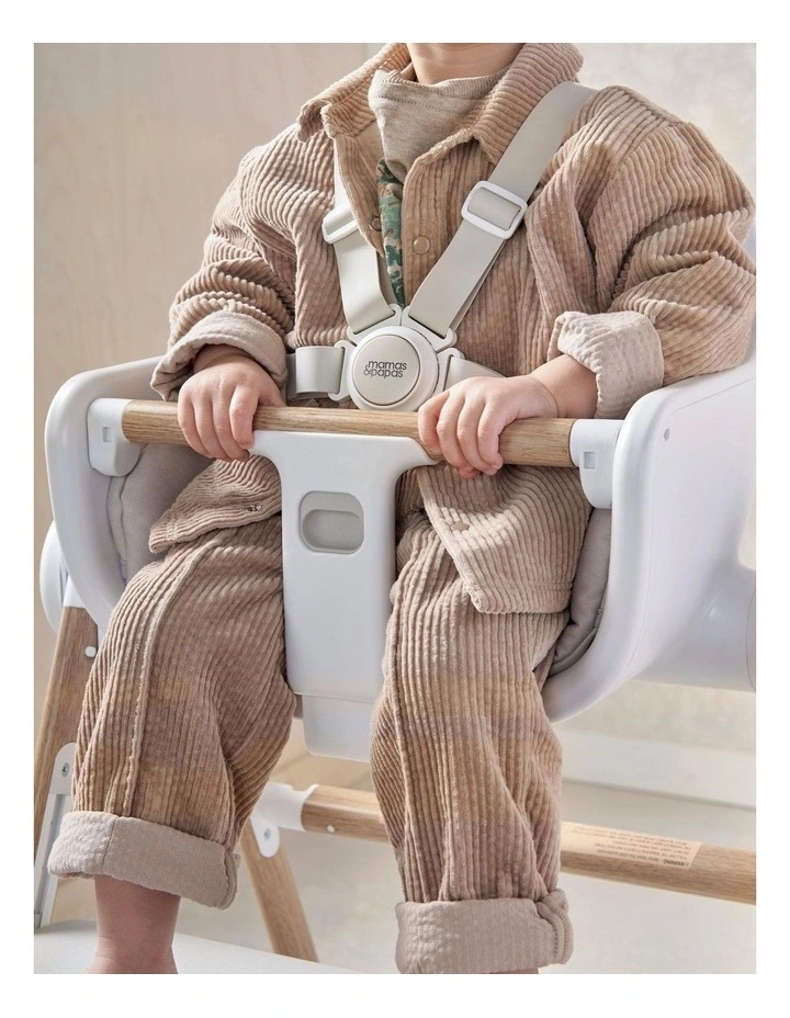 Eno Highchair and Cushion Bundle in Beige image 3