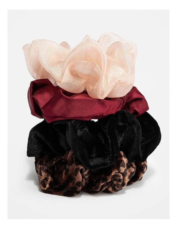 Wishes Fashion Scrunchie Set of 4 image 1