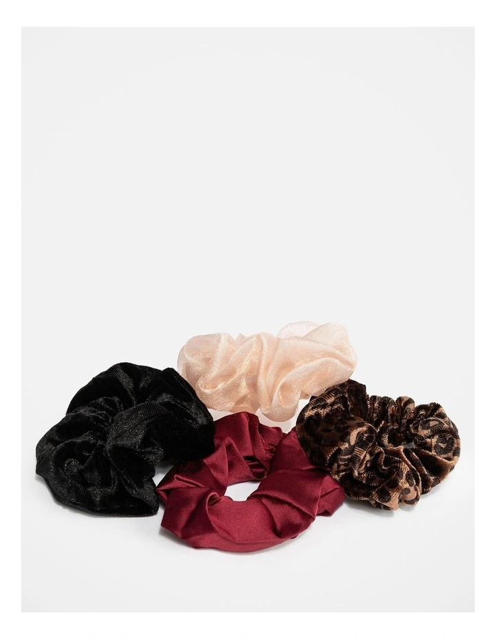 Wishes Fashion Scrunchie Set of 4 image 2