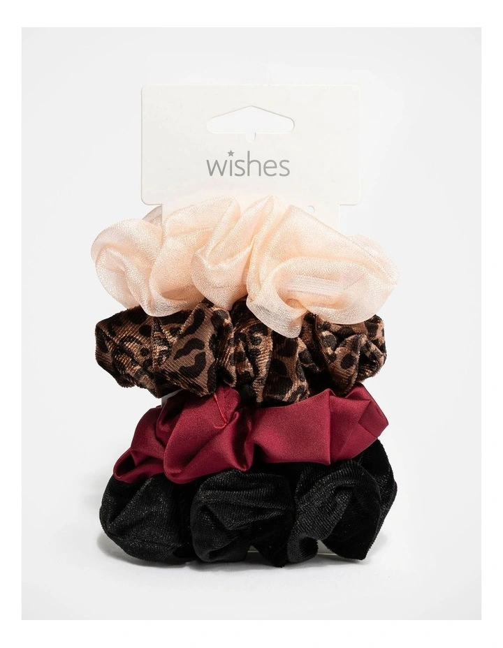 Wishes Fashion Scrunchie Set of 4 image 3