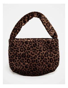 Wishes Leopard Print Shoulder Bag