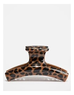 Wishes Leopard Print Claw Hair Clip