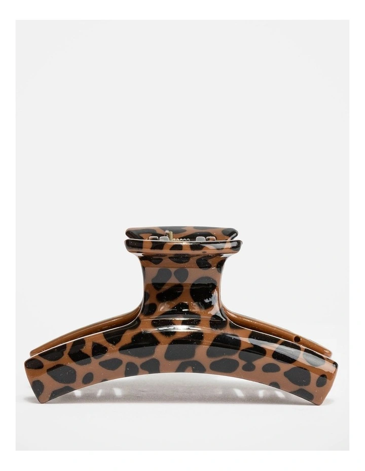 Wishes Leopard Print Claw Hair Clip image 1