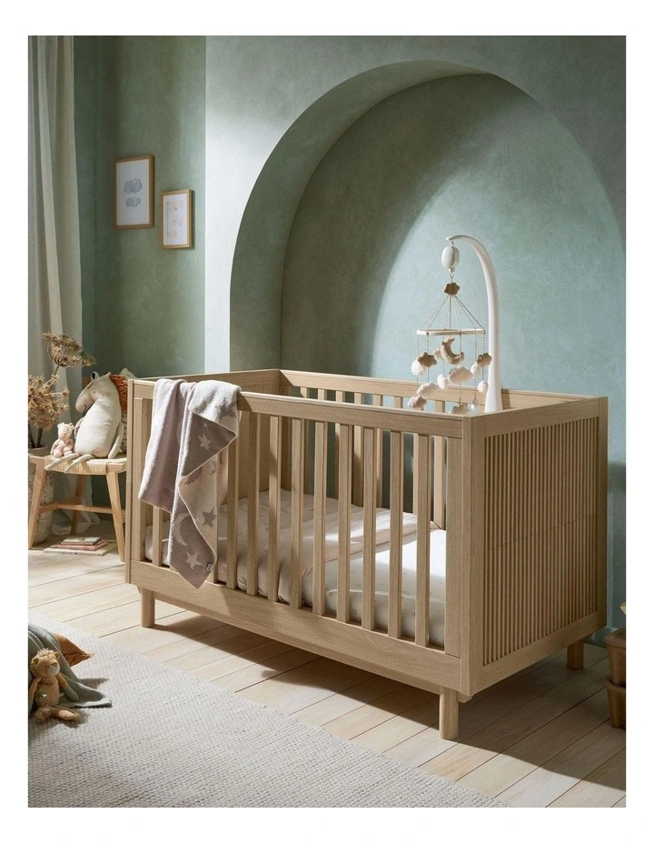 Mamas & Papas Oska Cotbed - Light Oak image 2