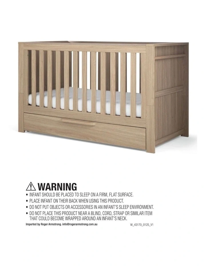 Franklin Cotbed in Light Oak image 4