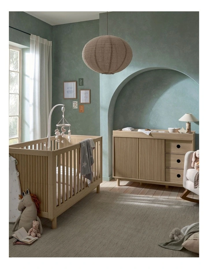 Mamas & Papas Oska Cotbed - Light Oak image 5