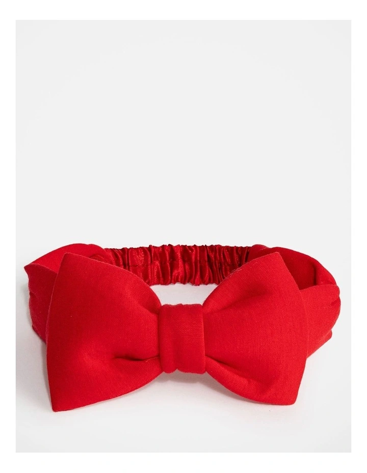 Wishes Baby Christmas Oversized Bow Headband image 2