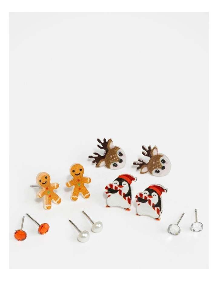 Christmas Stud Earrings Set image 2
